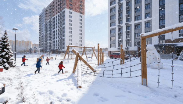 Новогодние каникулы в ЖК «Крылов»