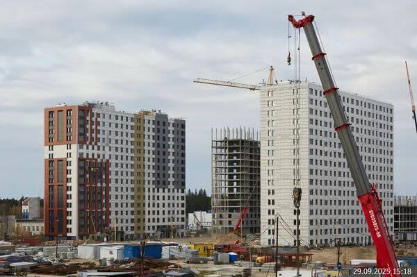 Жилой комплекс «Крылов», Сургут: строим темпом уверенного ритма.